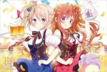 Bushiroad Rubber Mat Collection Vol.128 Is the order a rabbit?? -Dear My Sister- "Aoyama Blue Mountain & Mocha"