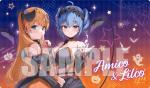 Amico-chan Desk Mat Halloween Illustration: kanzarin
